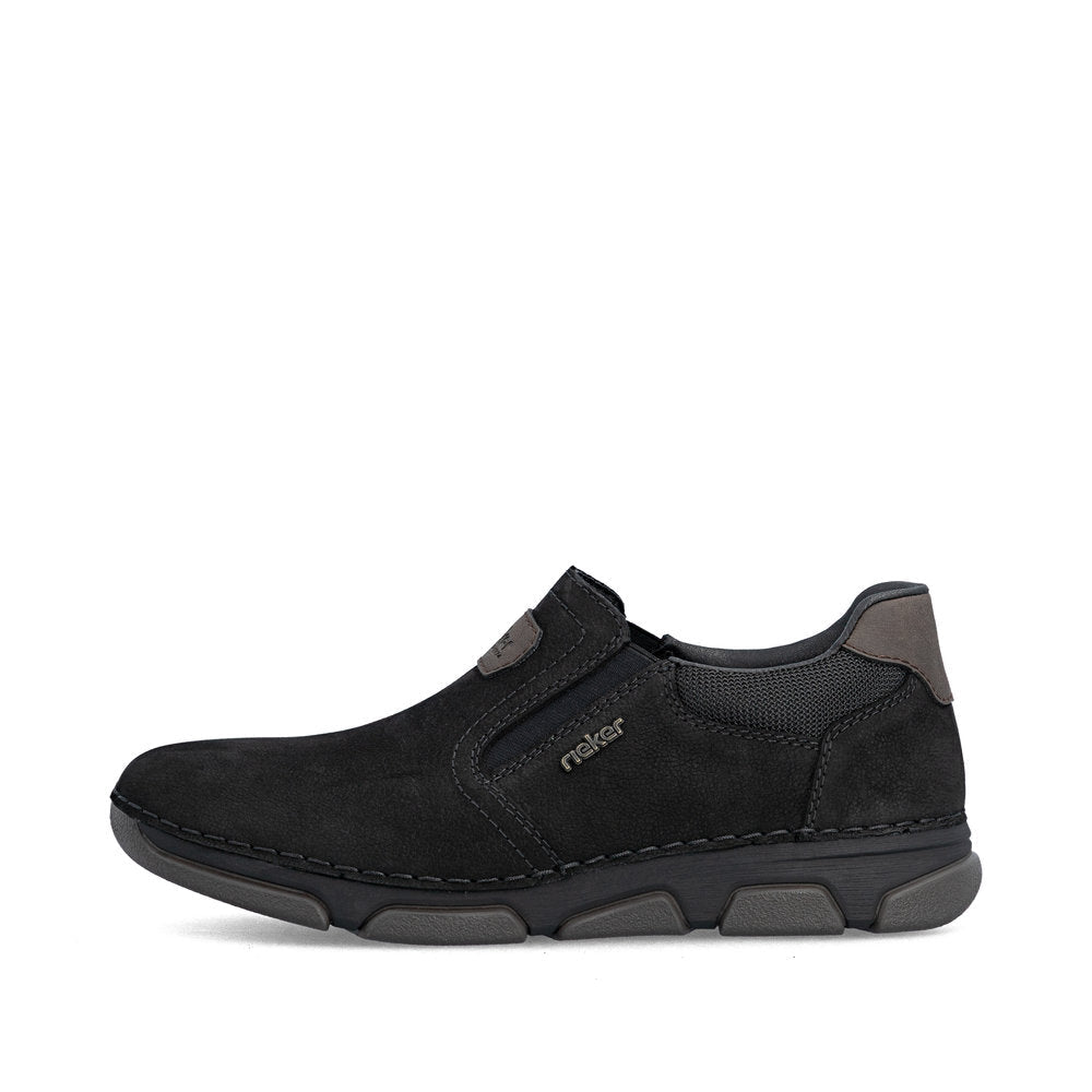Pantofi Barbati Piele Naturala Rieker RIEK 15951 - Rieker - amely.ro