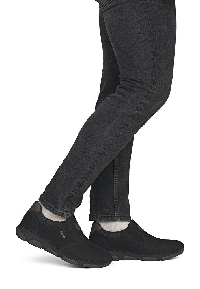 Pantofi Barbati Piele Naturala Rieker RIEK 15951 - Rieker - amely.ro