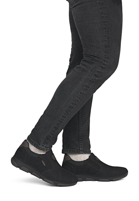 Pantofi Barbati Piele Naturala Rieker RIEK 15951 - Rieker - amely.ro