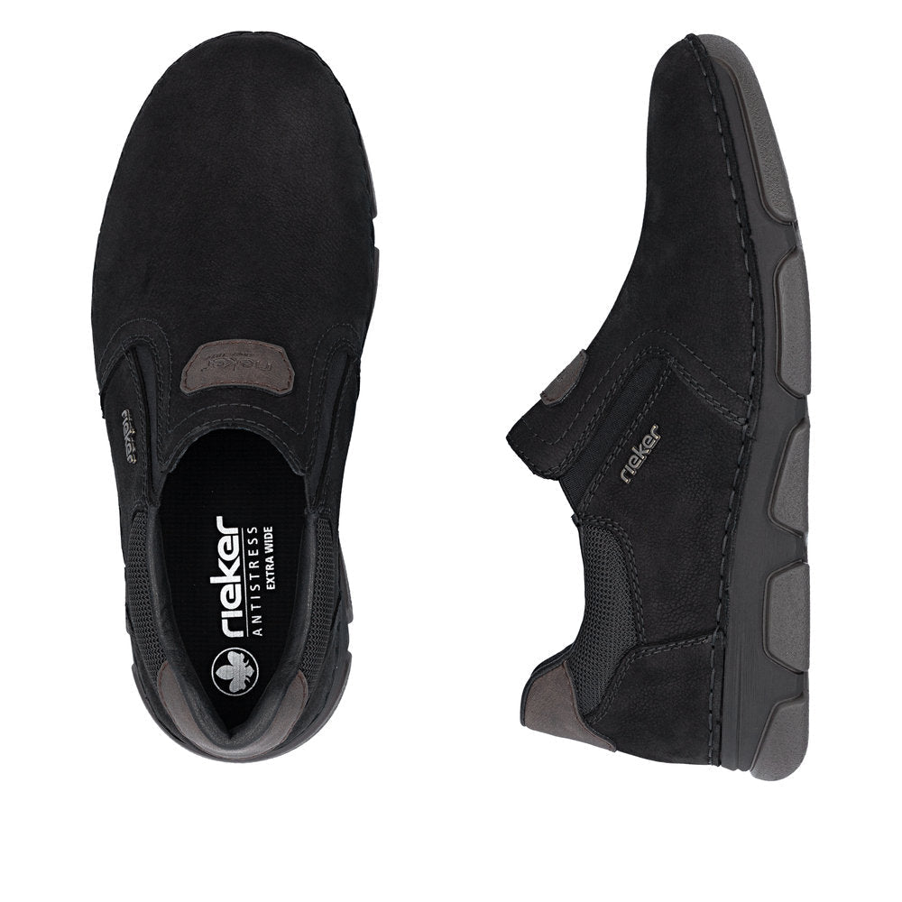 Pantofi Barbati Piele Naturala Rieker RIEK 15951 - Rieker - amely.ro
