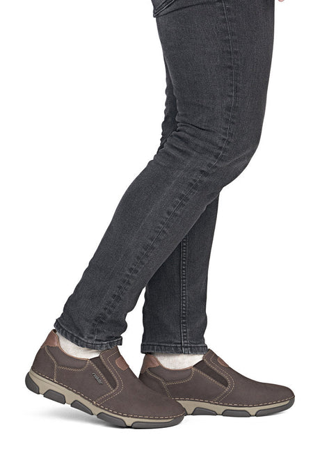 Pantofi Barbati Piele Naturala Rieker RIEK 15951 - Rieker - amely.ro