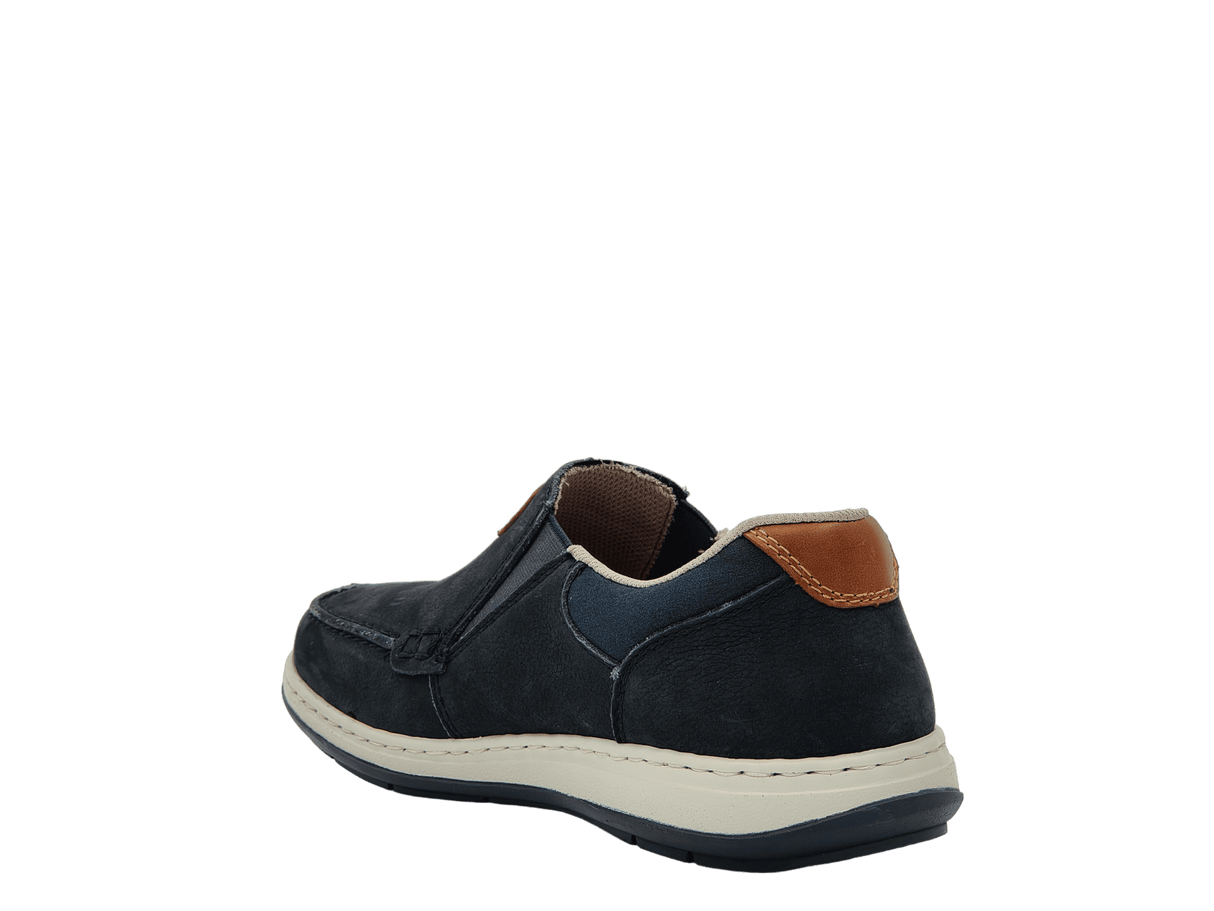 Pantofi Barbati Piele Naturala Rieker RIEK 17368 - Rieker - amely.ro