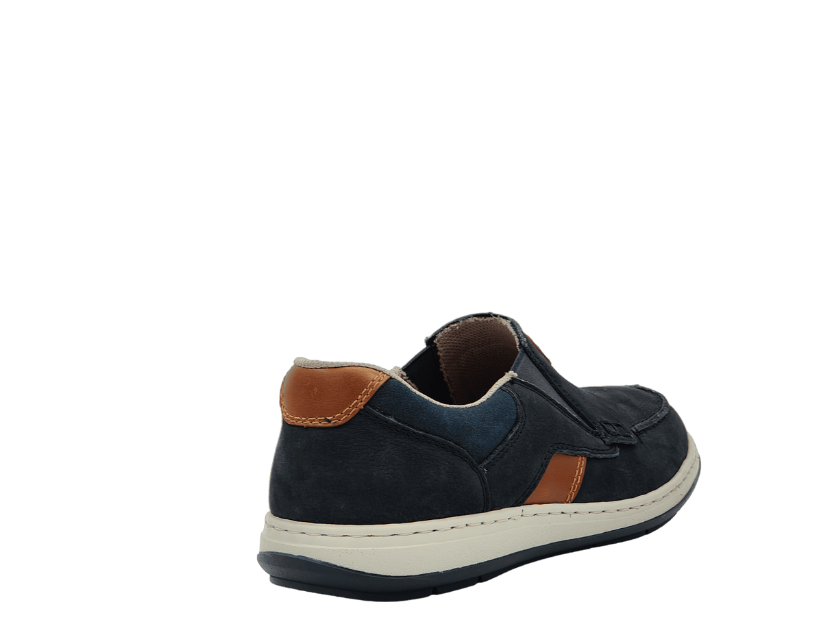 Pantofi Barbati Piele Naturala Rieker RIEK 17368 - Rieker - amely.ro