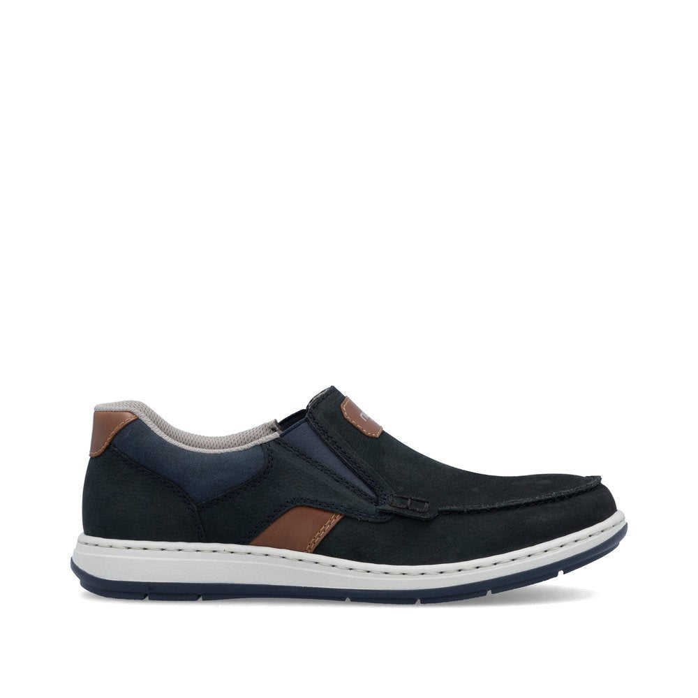 Pantofi Barbati Piele Naturala Rieker RIEK 17368 - Rieker - amely.ro