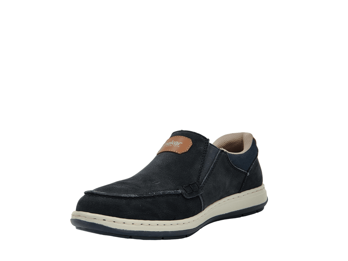 Pantofi Barbati Piele Naturala Rieker RIEK 17368 - Rieker - amely.ro