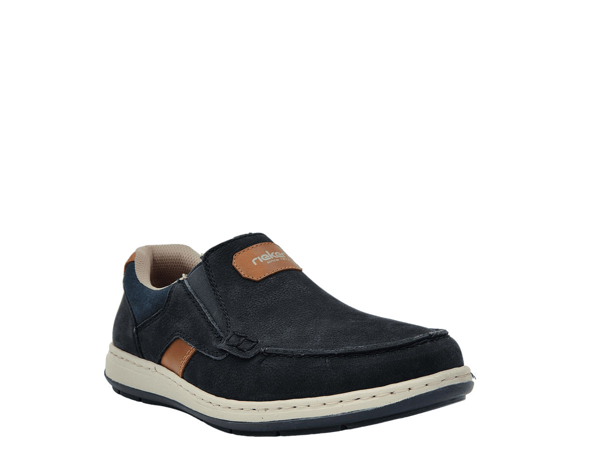 Pantofi Barbati Piele Naturala Rieker RIEK 17368 - Rieker - amely.ro