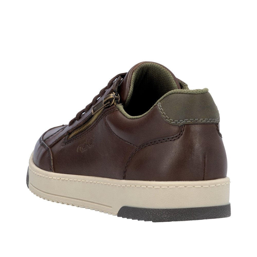 Pantofi Barbati Piele Naturala Rieker RIEK 17502 - Rieker - amely.ro