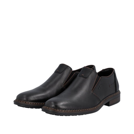 Pantofi Barbati Piele Naturala Rieker RIEK 17664 - Rieker - amely.ro