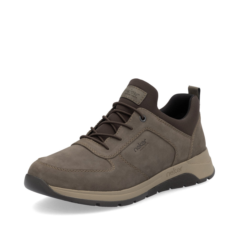 Pantofi Barbati Piele Naturala Rieker RIEK 39653 - Rieker - amely.ro