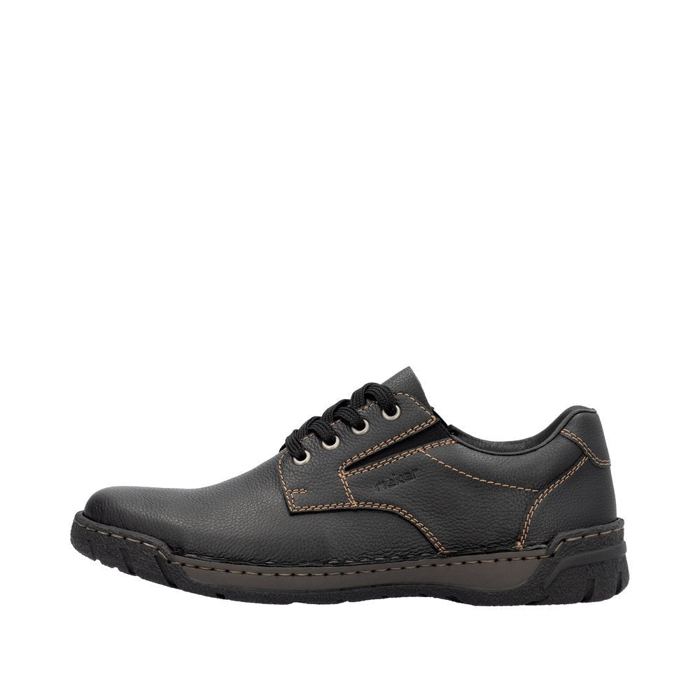 Pantofi Barbati Piele Naturala Rieker RIEK B0306 - Rieker - amely.ro