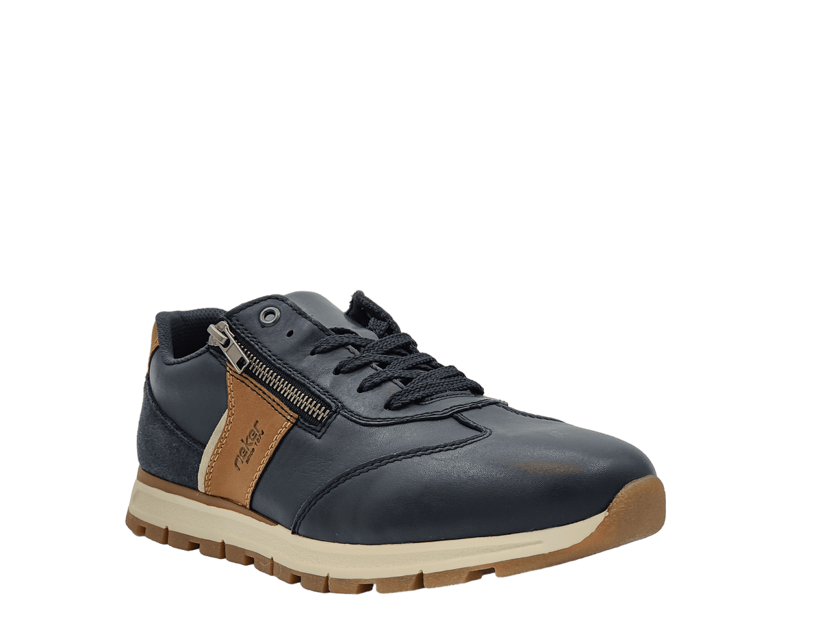 Pantofi Barbati Piele Naturala Rieker RIEK B0501 - Rieker - amely.ro