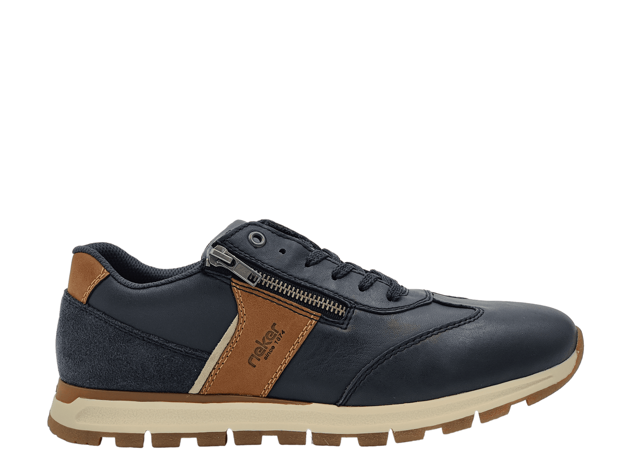 Pantofi Barbati Piele Naturala Rieker RIEK B0501 - Rieker - amely.ro