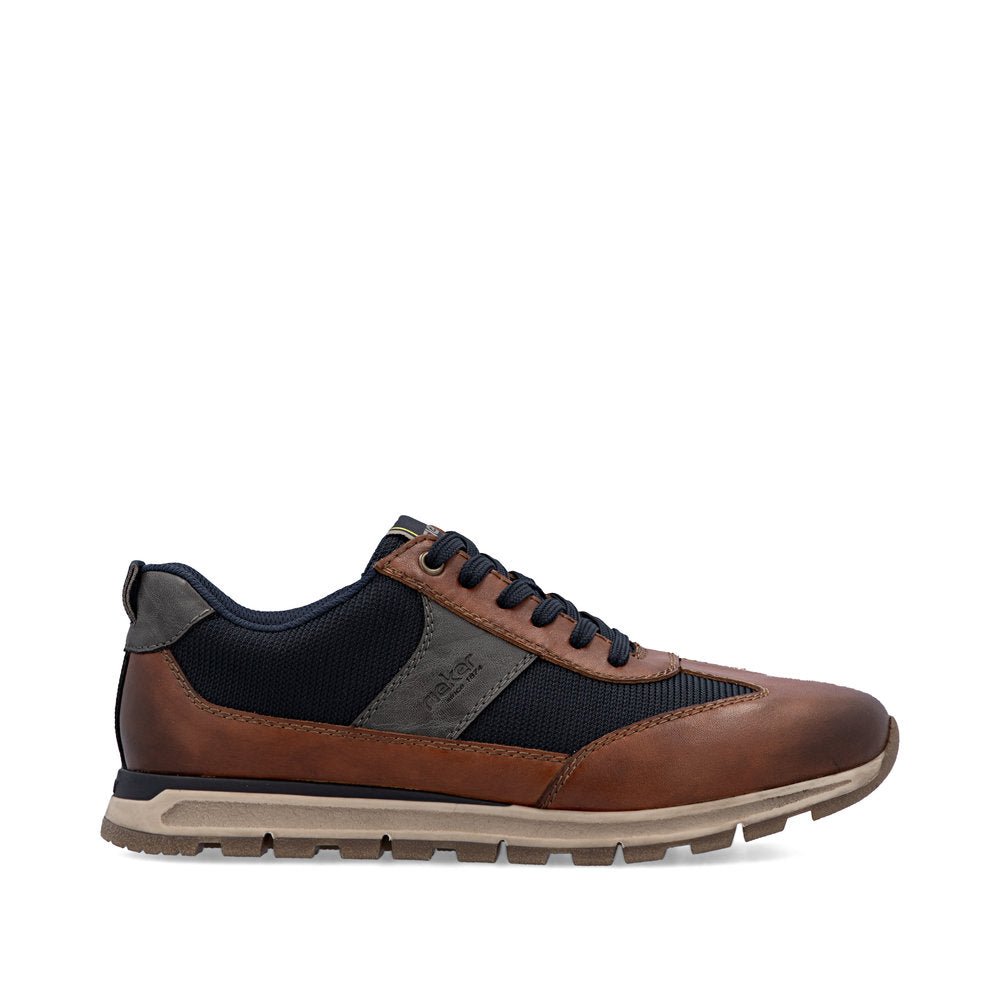 Pantofi Barbati Piele Naturala Rieker RIEK B0507 - Rieker - amely.ro
