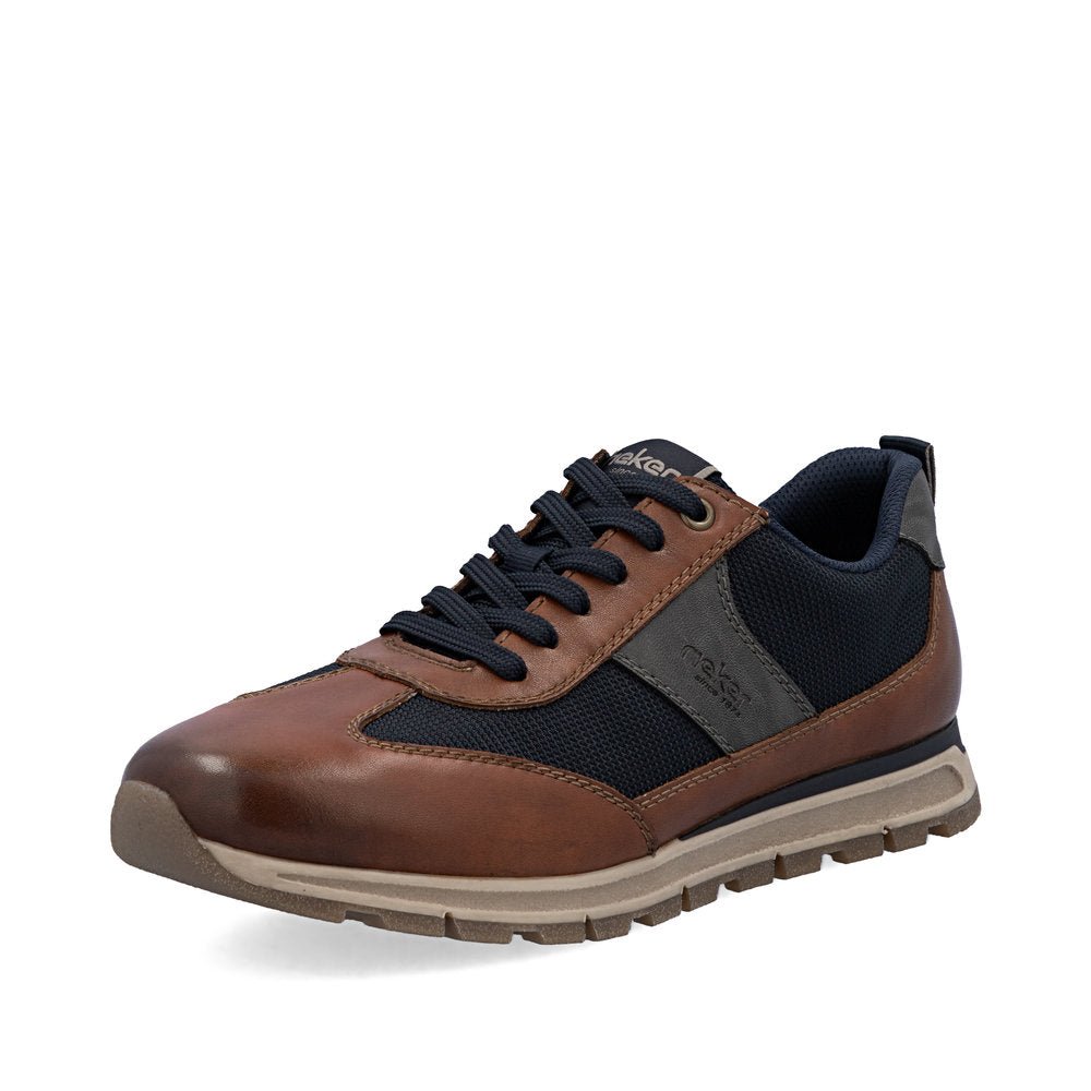 Pantofi Barbati Piele Naturala Rieker RIEK B0507 - Rieker - amely.ro
