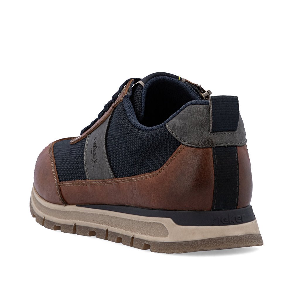 Pantofi Barbati Piele Naturala Rieker RIEK B0507 - Rieker - amely.ro
