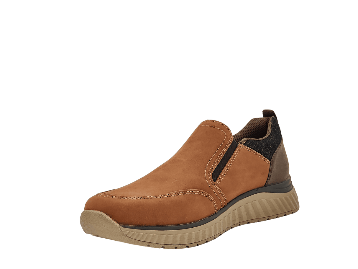 Pantofi Barbati Piele Naturala Rieker RIEK B0653 - Rieker - amely.ro