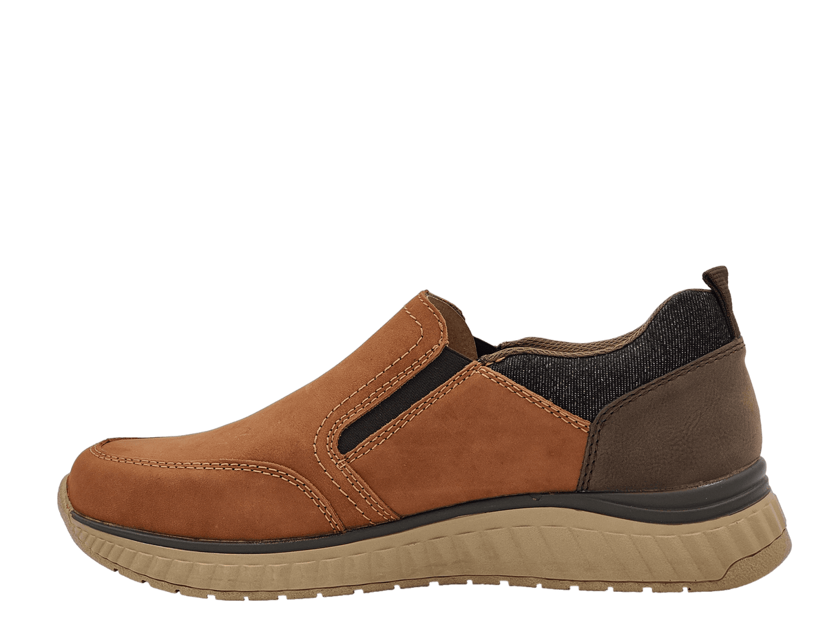 Pantofi Barbati Piele Naturala Rieker RIEK B0653 - Rieker - amely.ro