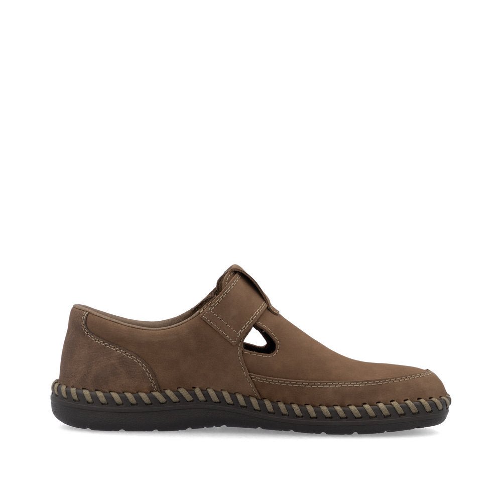 Pantofi Barbati Piele Naturala Rieker RIEK B2452 - Rieker - amely.ro
