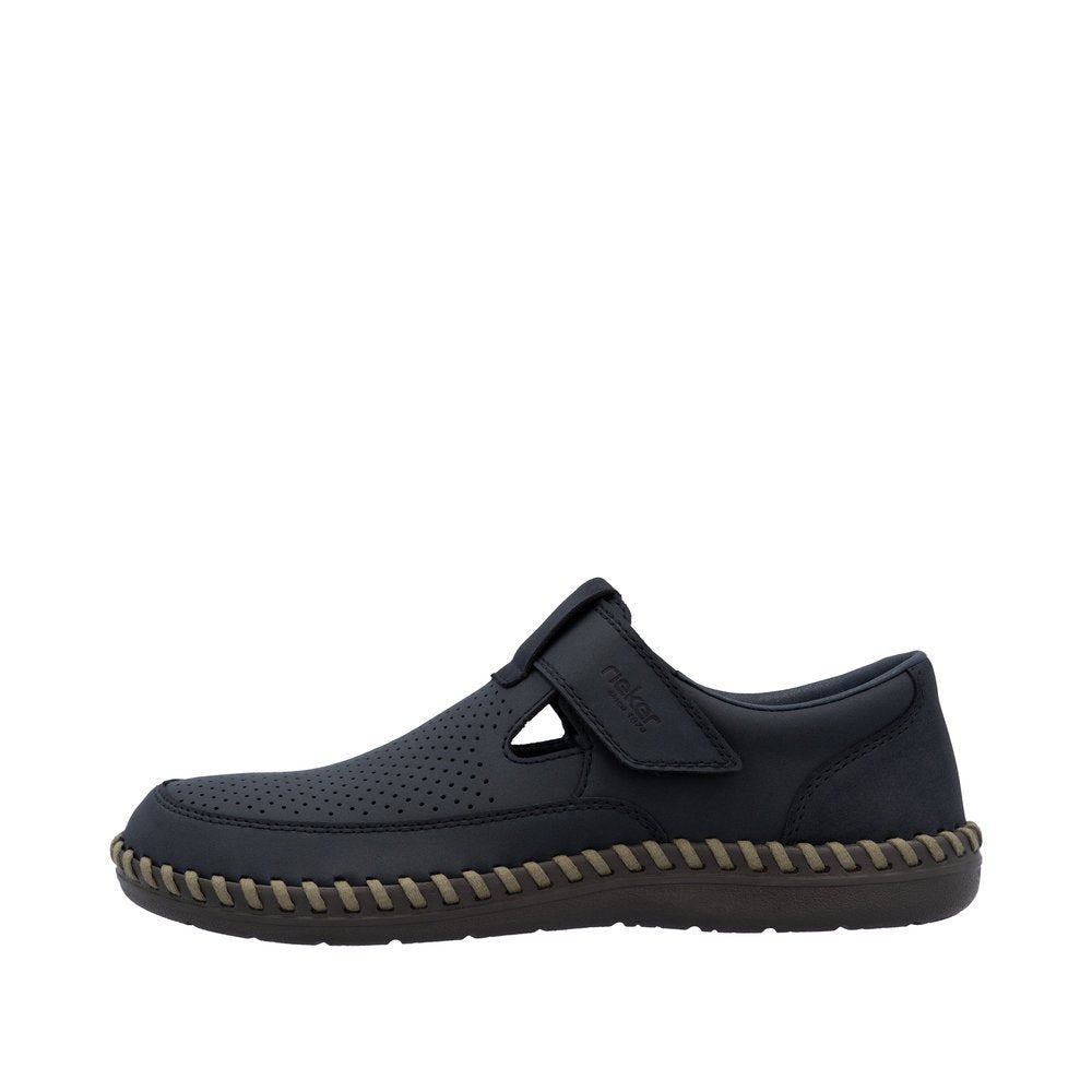 Pantofi Barbati Piele Naturala Rieker RIEK B2453 - Rieker - amely.ro