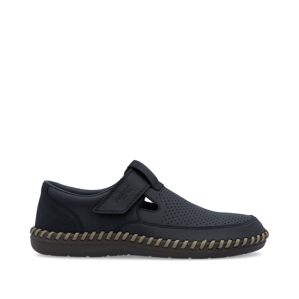 Pantofi Barbati Piele Naturala Rieker RIEK B2453 - Rieker - amely.ro
