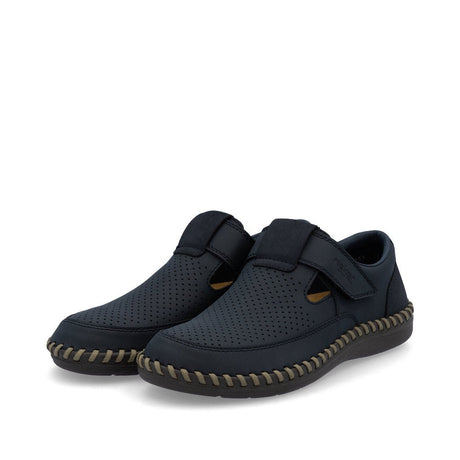 Pantofi Barbati Piele Naturala Rieker RIEK B2453 - Rieker - amely.ro