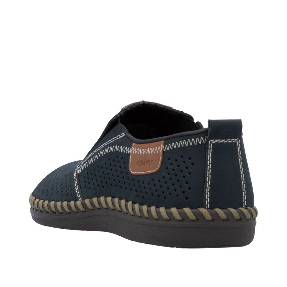 Pantofi Barbati Piele Naturala Rieker RIEK B2465 - Rieker - amely.ro