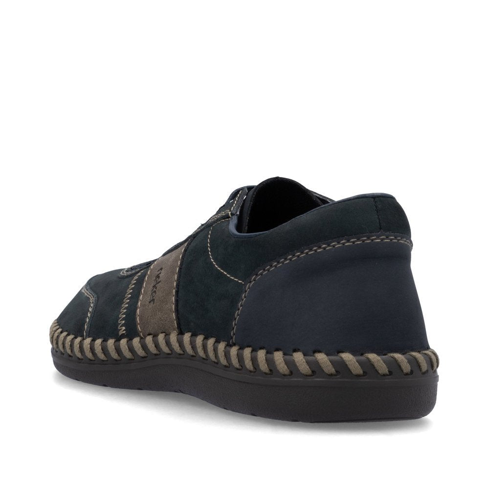 Pantofi Barbati Piele Naturala Rieker RIEK B2468 - Rieker - amely.ro