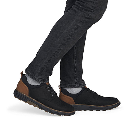 Pantofi Barbati Piele Naturala Rieker RIEK B3360 - Rieker - amely.ro