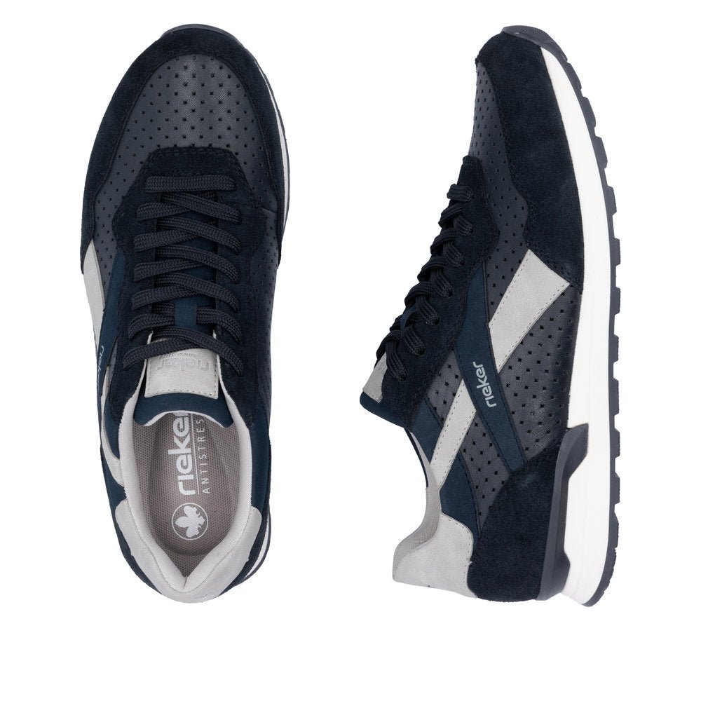 Pantofi Barbati Piele Naturala Rieker RIEK U0302 - Rieker - amely.ro
