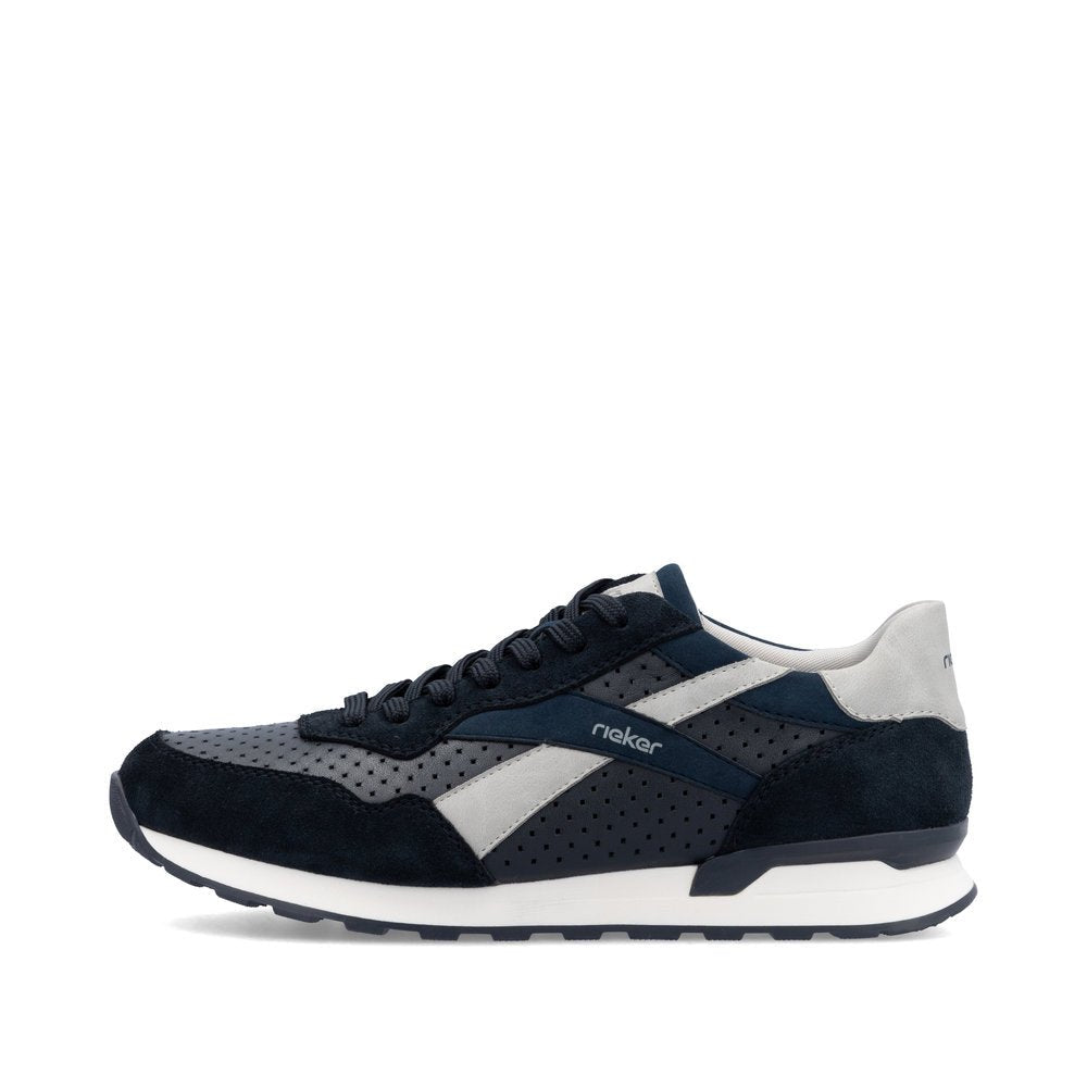 Pantofi Barbati Piele Naturala Rieker RIEK U0302 - Rieker - amely.ro