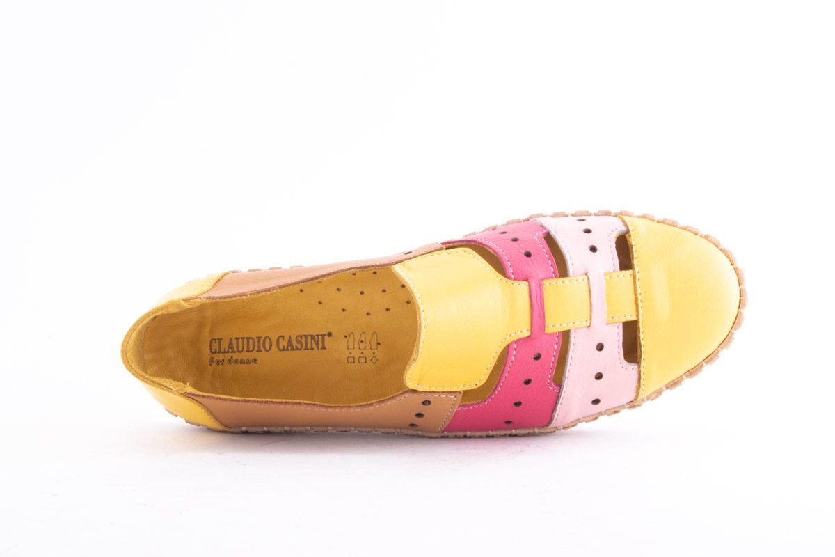 Pantofi Dama Piele Naturala De Vitel Claudio Casini Cart Yt322 /Glb - Claudio Casini - amely.ro