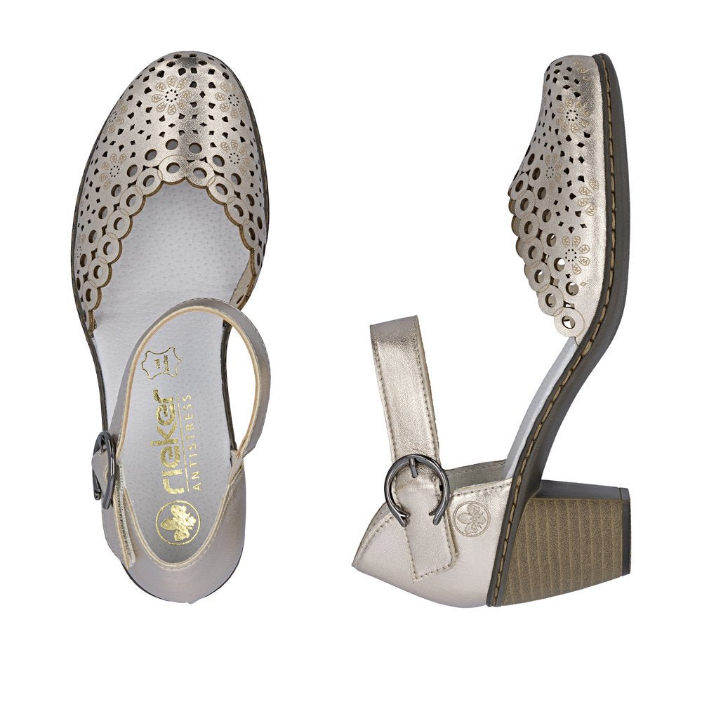 Pantofi Dama Piele Naturala Rieker RIEK 40902 - Rieker - amely.ro