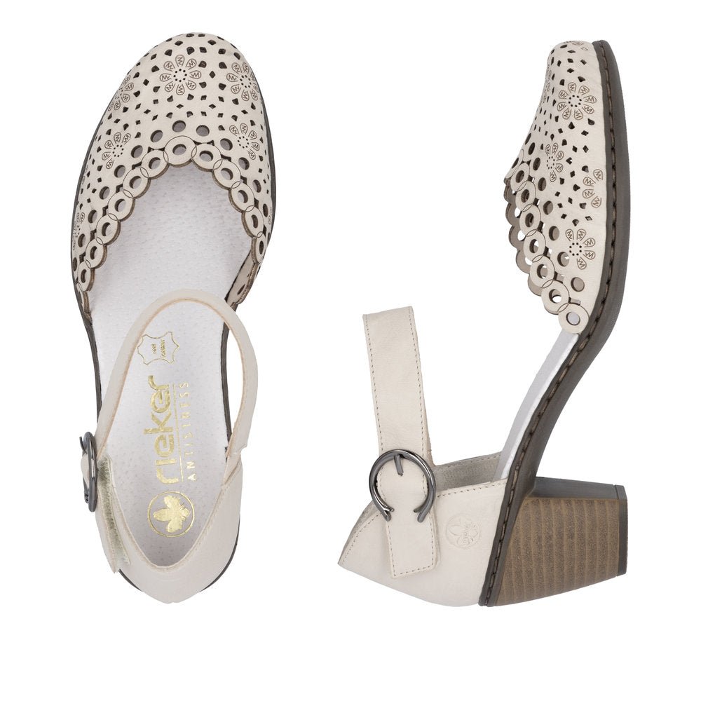 Pantofi Dama Piele Naturala Rieker RIEK 40902 - Rieker - amely.ro