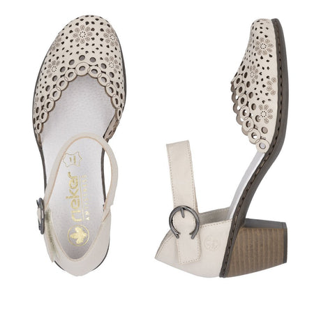 Pantofi Dama Piele Naturala Rieker RIEK 40902 - Rieker - amely.ro