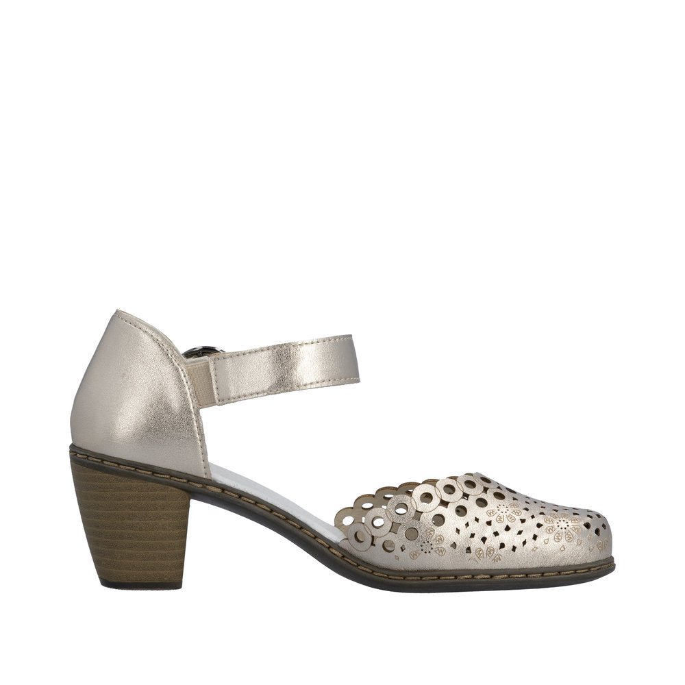 Pantofi Dama Piele Naturala Rieker RIEK 40902 - Rieker - amely.ro