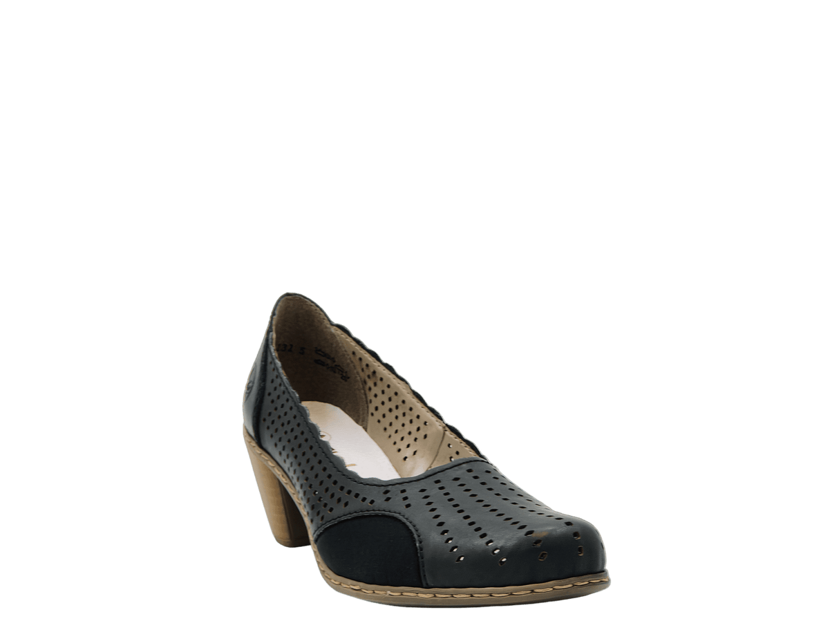 Pantofi Dama Piele Naturala Rieker RIEK 40952 - Rieker - amely.ro