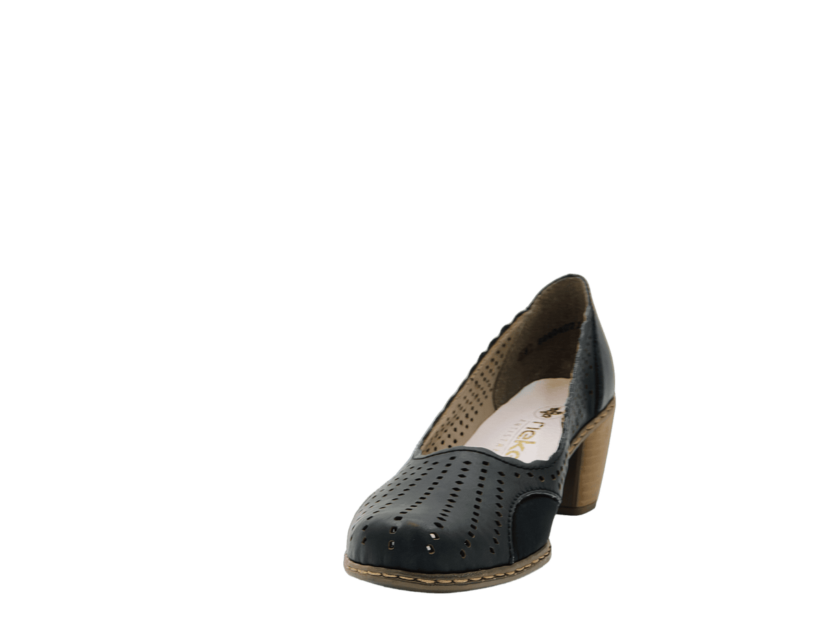 Pantofi Dama Piele Naturala Rieker RIEK 40952 - Rieker - amely.ro