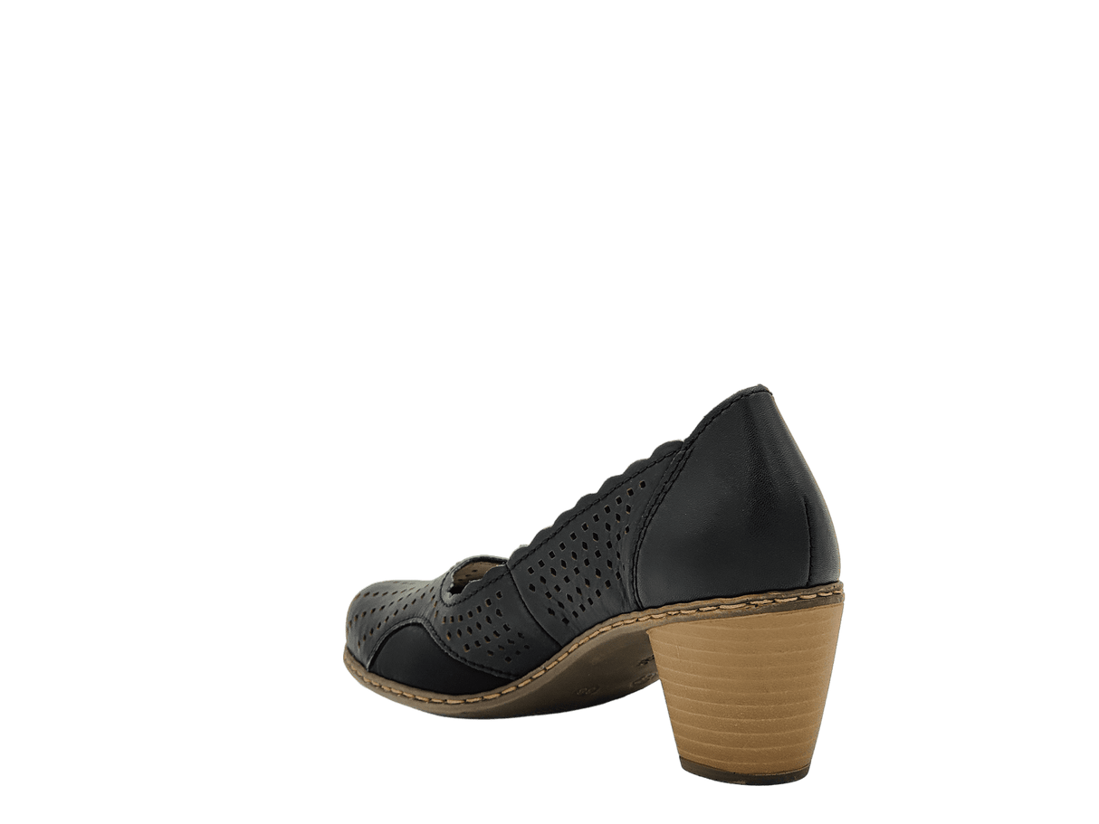 Pantofi Dama Piele Naturala Rieker RIEK 40952 - Rieker - amely.ro