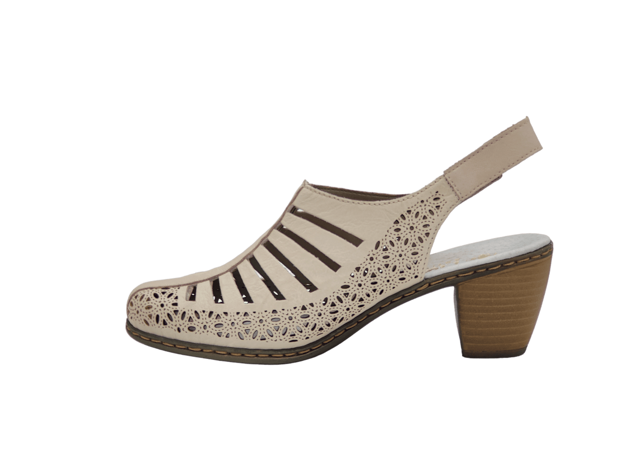 Pantofi Dama Piele Naturala Rieker RIEK 40959 - Rieker - amely.ro