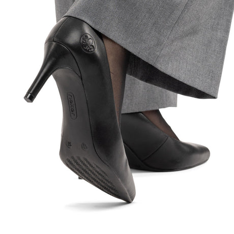 Pantofi Dama Piele Naturala Rieker RIEK 41160 - Rieker - amely.ro