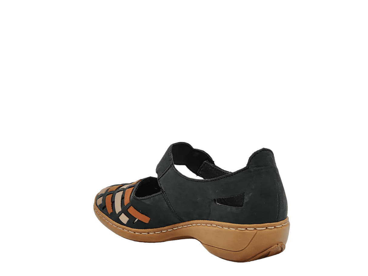 Pantofi Dama Piele Naturala Rieker RIEK 41369 - Rieker - amely.ro