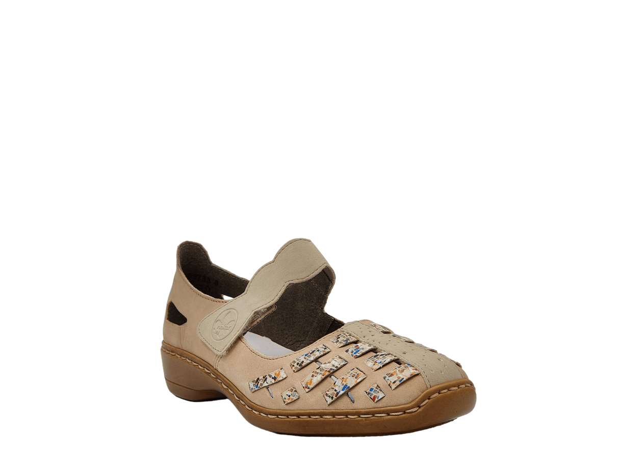 Pantofi Dama Piele Naturala Rieker RIEK 41369 - Rieker - amely.ro