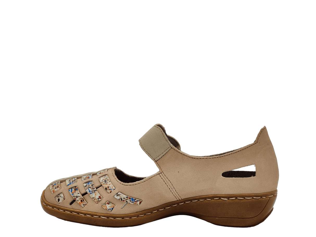 Pantofi Dama Piele Naturala Rieker RIEK 41369 - Rieker - amely.ro