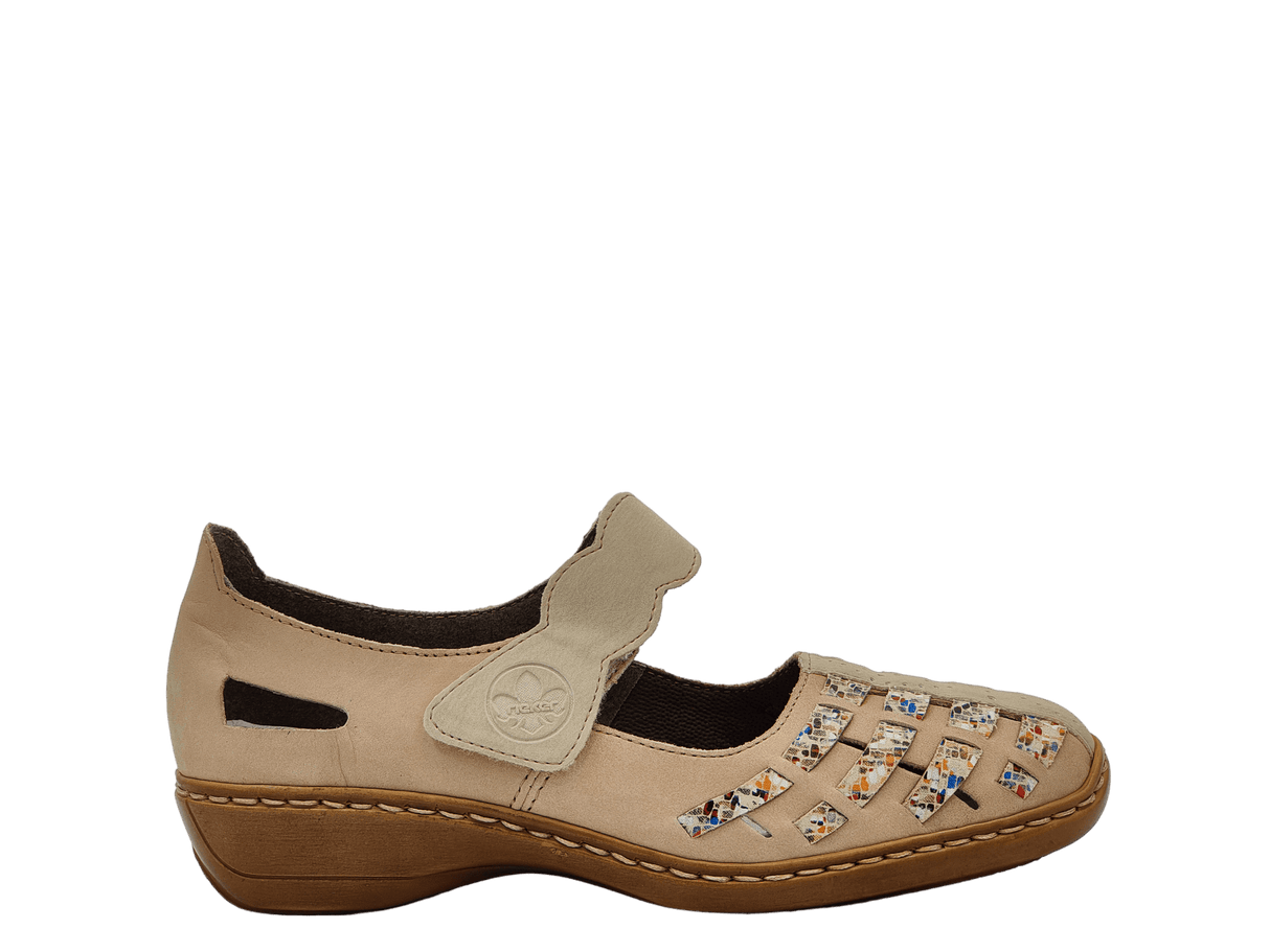 Pantofi Dama Piele Naturala Rieker RIEK 41369 - Rieker - amely.ro