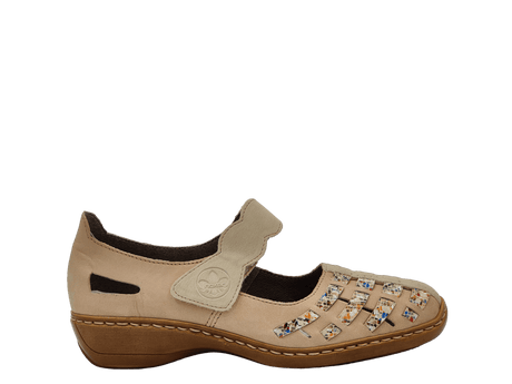 Pantofi Dama Piele Naturala Rieker RIEK 41369 - Rieker - amely.ro