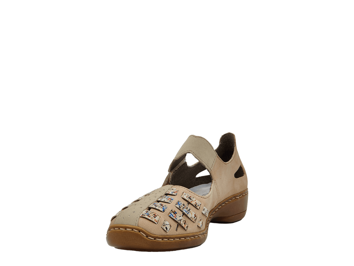 Pantofi Dama Piele Naturala Rieker RIEK 41369 - Rieker - amely.ro