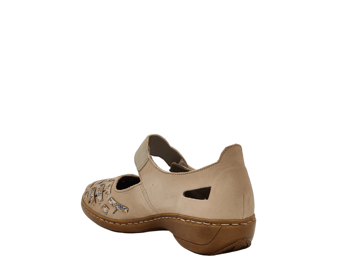 Pantofi Dama Piele Naturala Rieker RIEK 41369 - Rieker - amely.ro