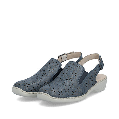 Pantofi Dama Piele Naturala Rieker RIEK 41371 - Rieker - amely.ro