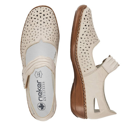 Pantofi Dama Piele Naturala Rieker RIEK 41399 - Rieker - amely.ro