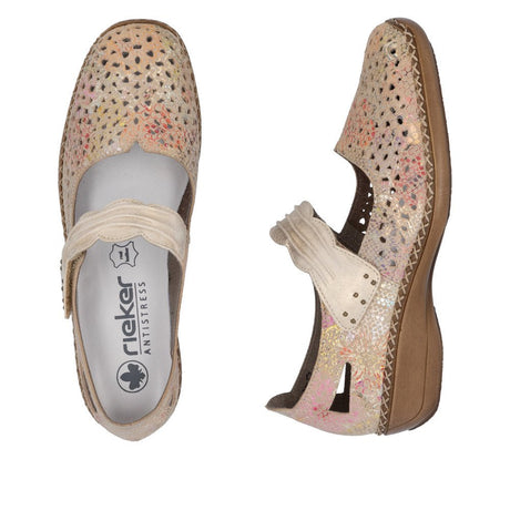 Pantofi Dama Piele Naturala Rieker RIEK 41399 - Rieker - amely.ro